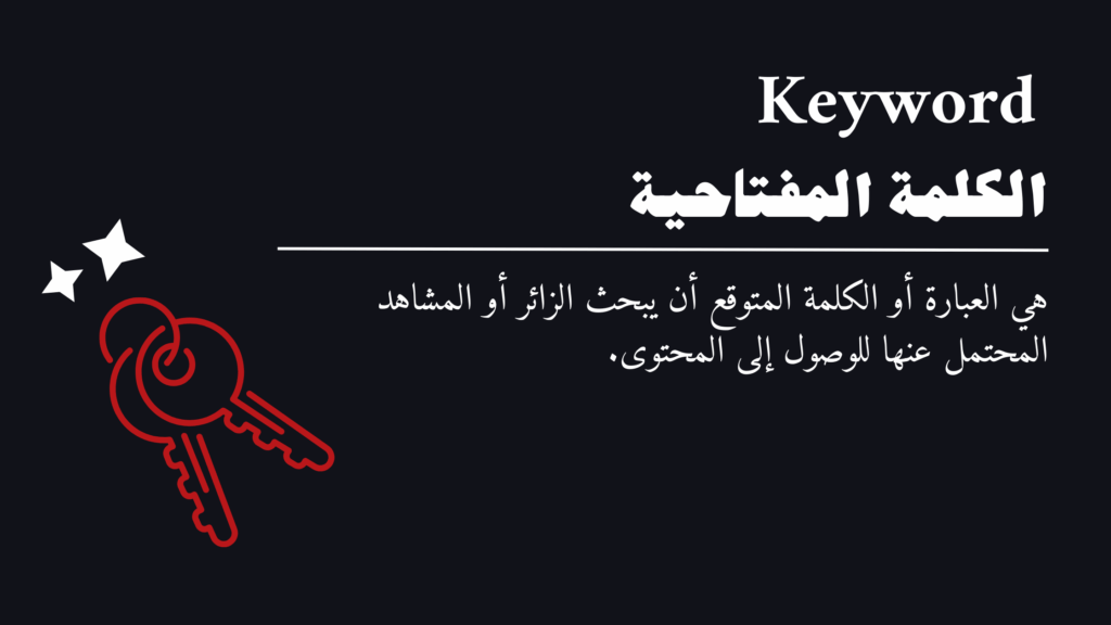 ما هي الكلمة المفتاحية - Keyword؟